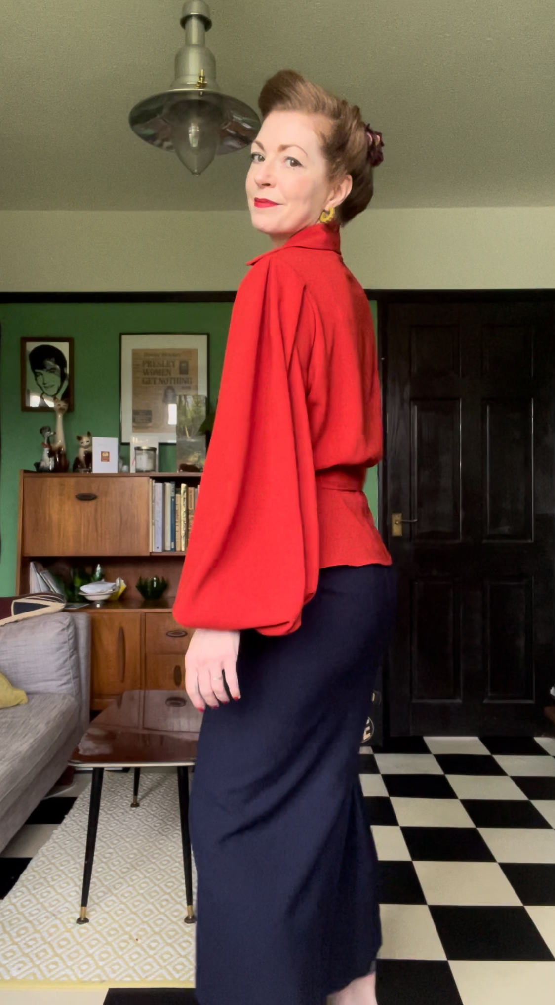 1930's bishop sleeve blouse - Made to order deposits